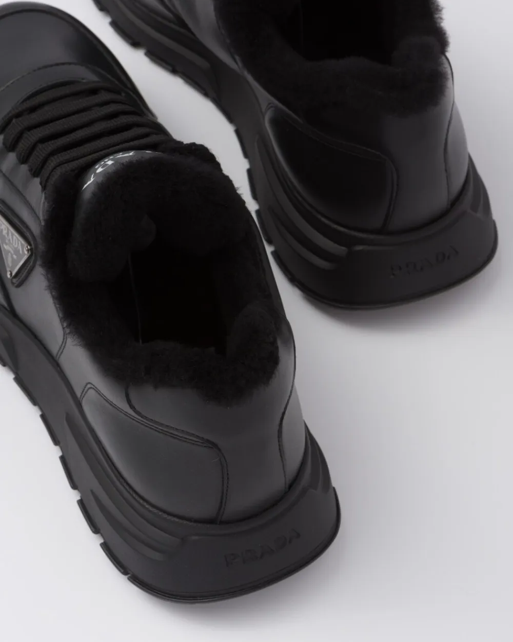 Hombre Prada ZAPATILLAS DEPORTIVAS^Zapatillas De Piel