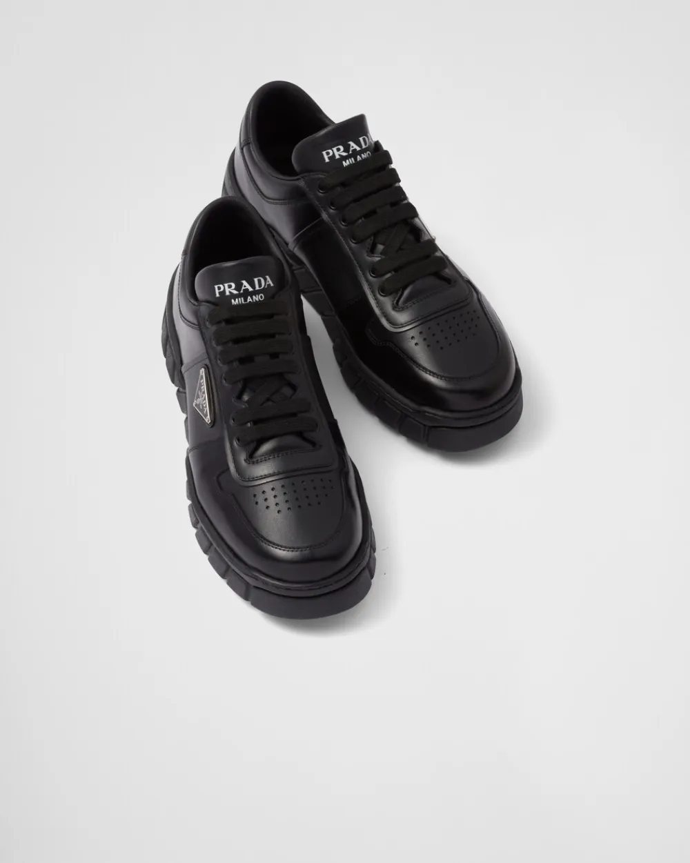 Hombre Prada ZAPATILLAS DEPORTIVAS^Zapatillas De Piel