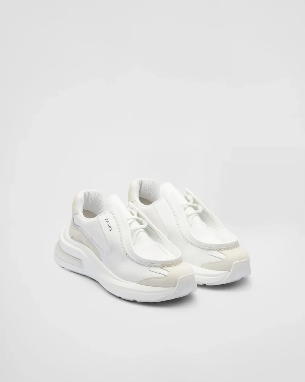 Hombre Prada ZAPATILLAS DEPORTIVAS^Zapatillas Deportivas Systeme De Piel Cepillada Con Tejido Técnico Y Elementos De Ante