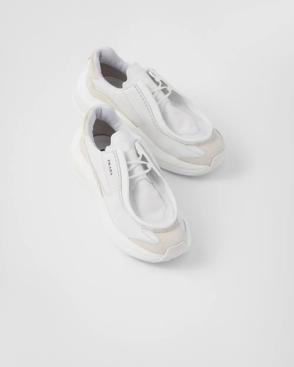 Hombre Prada ZAPATILLAS DEPORTIVAS^Zapatillas Deportivas Systeme De Piel Cepillada Con Tejido Técnico Y Elementos De Ante