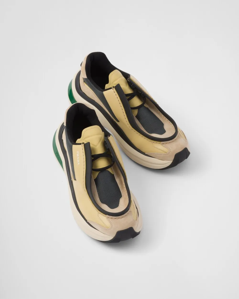 Hombre Prada ZAPATILLAS DEPORTIVAS^Zapatillas Deportivas Systeme De Piel Cepillada Con Tejido Técnico Y Elementos De Ante