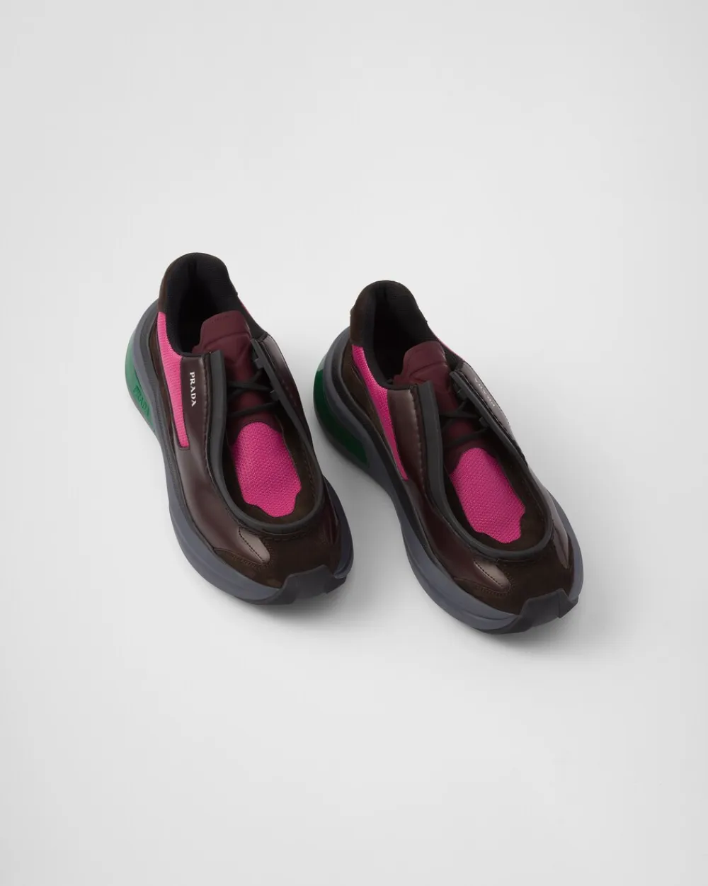 Hombre Prada ZAPATILLAS DEPORTIVAS^Zapatillas Deportivas Systeme De Piel Cepillada Con Tejido Técnico Y Elementos De Ante