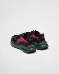 Hombre Prada ZAPATILLAS DEPORTIVAS^Zapatillas Deportivas Systeme De Piel Cepillada Con Tejido Técnico Y Elementos De Ante
