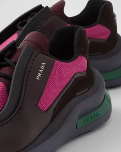 Hombre Prada ZAPATILLAS DEPORTIVAS^Zapatillas Deportivas Systeme De Piel Cepillada Con Tejido Técnico Y Elementos De Ante
