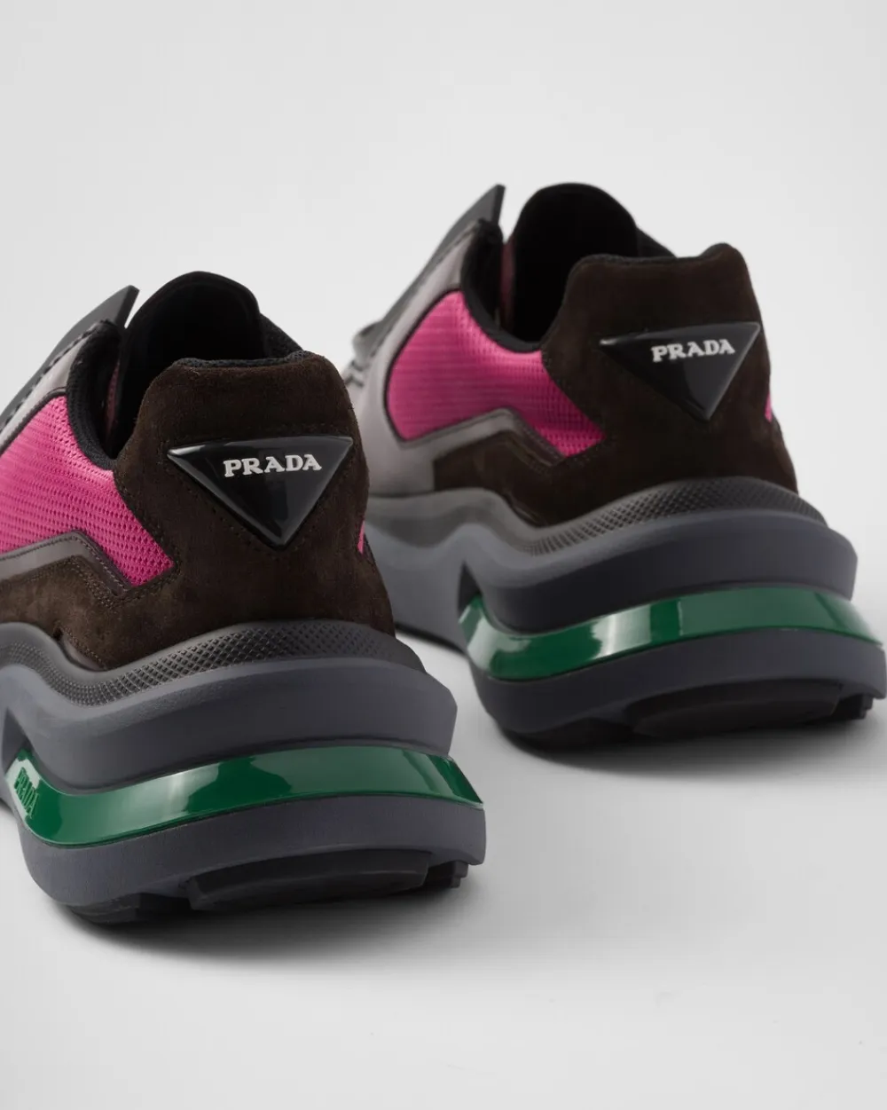 Hombre Prada ZAPATILLAS DEPORTIVAS^Zapatillas Deportivas Systeme De Piel Cepillada Con Tejido Técnico Y Elementos De Ante