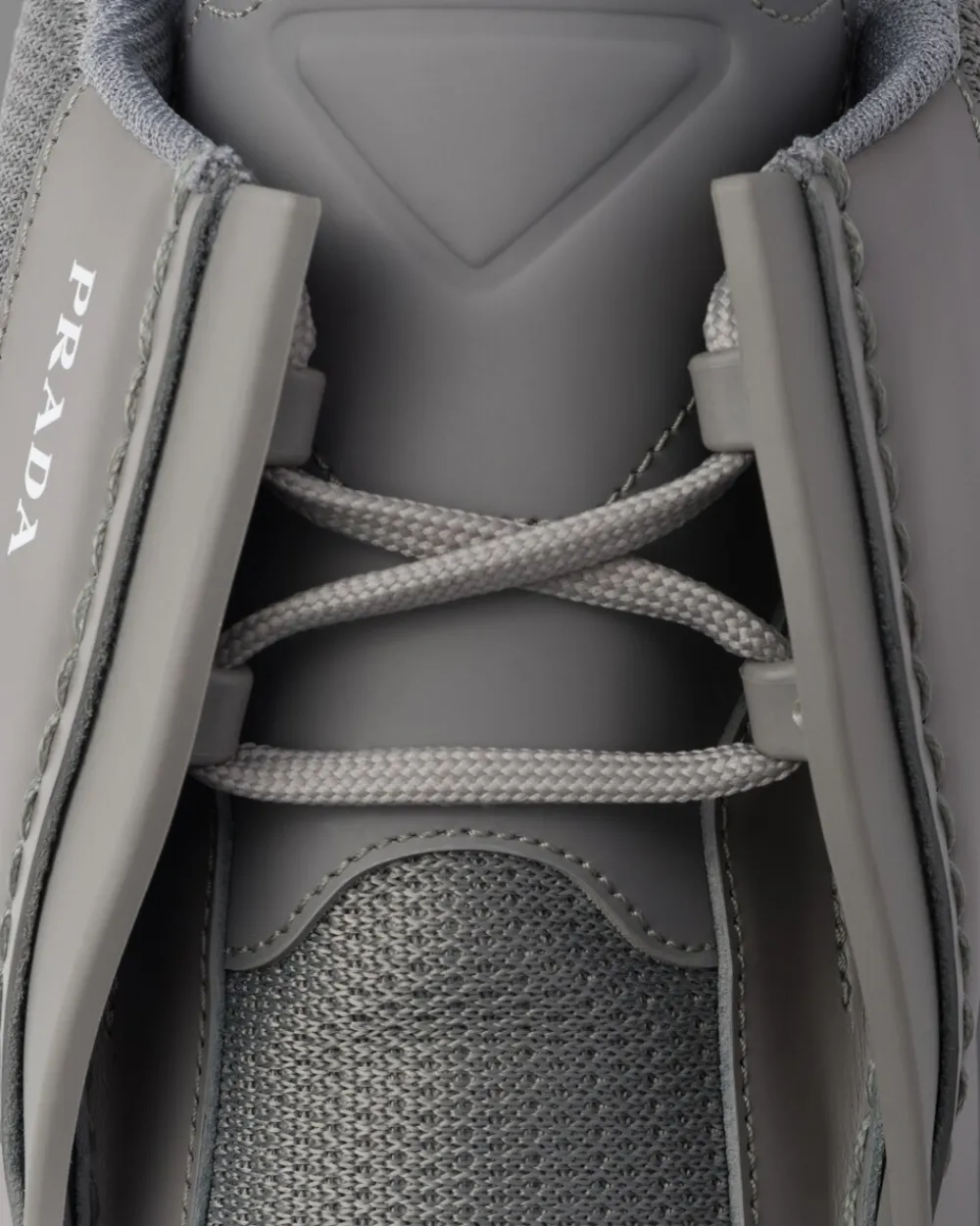 Hombre Prada ZAPATOS CON CORDONES^Zapatillas Deportivas Systeme De Piel Cepillada Con Tejido Técnico Y Elementos De Ante