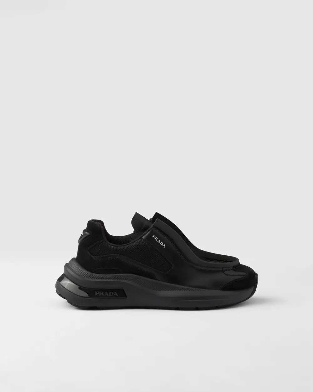 Hombre Prada ZAPATILLAS DEPORTIVAS^Zapatillas Deportivas Systeme De Piel Cepillada Con Tejido Técnico Y Elementos De Ante