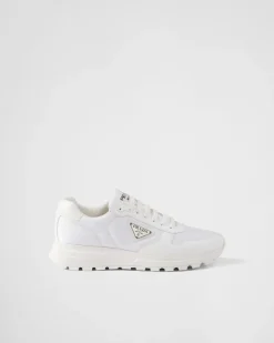 Hombre Prada ZAPATILLAS DEPORTIVAS^Zapatillas De Re-nylon Y Piel Cepillada