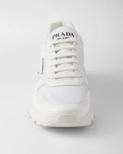 Hombre Prada ZAPATILLAS DEPORTIVAS^Zapatillas De Re-nylon Y Piel Cepillada