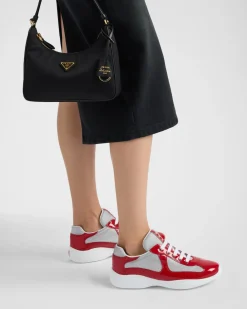 Mujer Prada ZAPATILLAS DEPORTIVAS^Zapatillas De Tejido Biker America's Cup