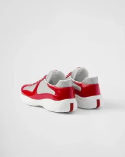 Mujer Prada ZAPATILLAS DEPORTIVAS^Zapatillas De Tejido Biker America's Cup