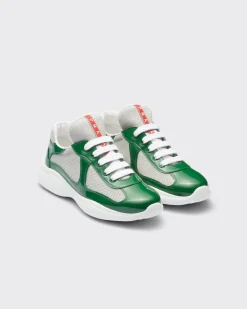 Mujer Prada ZAPATOS|ZAPATILLAS DEPORTIVAS^Zapatillas De Tejido Biker America's Cup