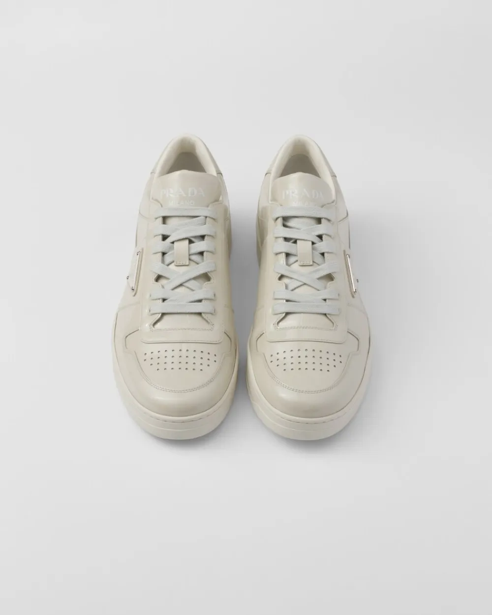 Hombre Prada ZAPATILLAS DEPORTIVAS^Zapatillas Downtown De Charol