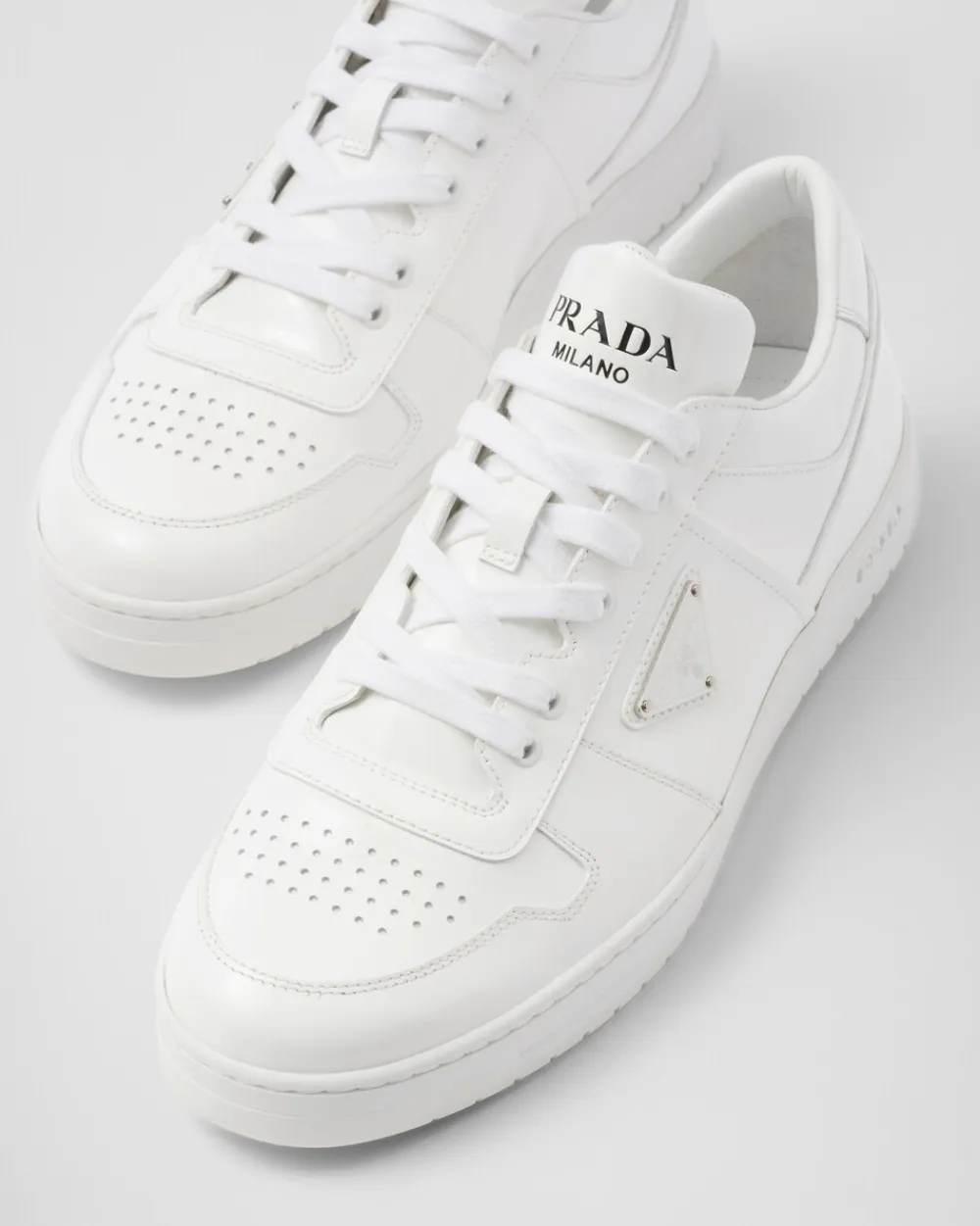 Hombre Prada ZAPATILLAS DEPORTIVAS^Zapatillas Downtown De Charol
