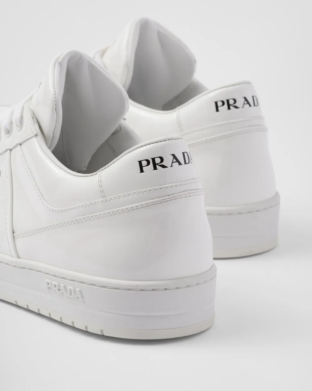 Hombre Prada ZAPATILLAS DEPORTIVAS^Zapatillas Downtown De Charol