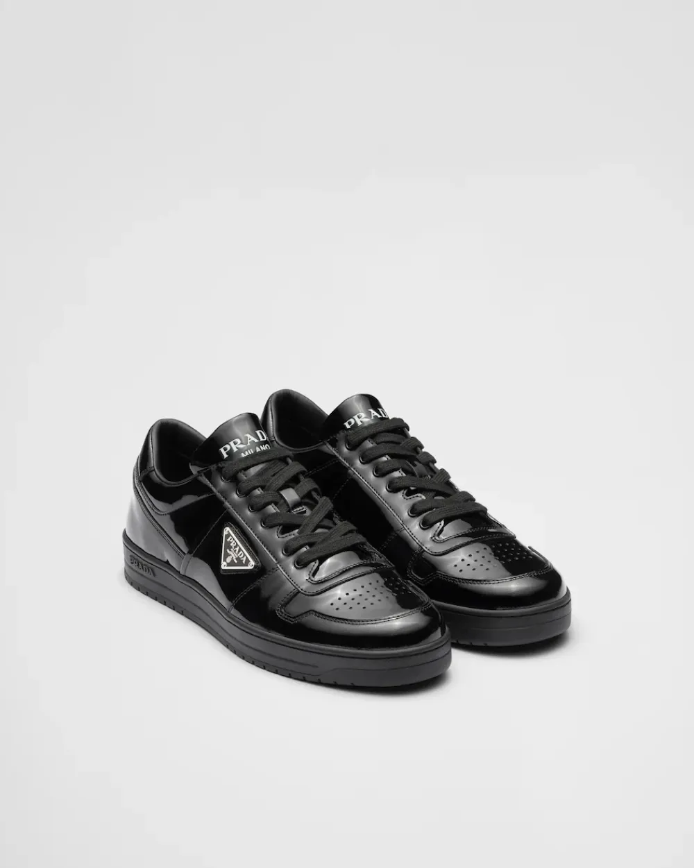 Hombre Prada ZAPATILLAS DEPORTIVAS^Zapatillas Downtown De Charol