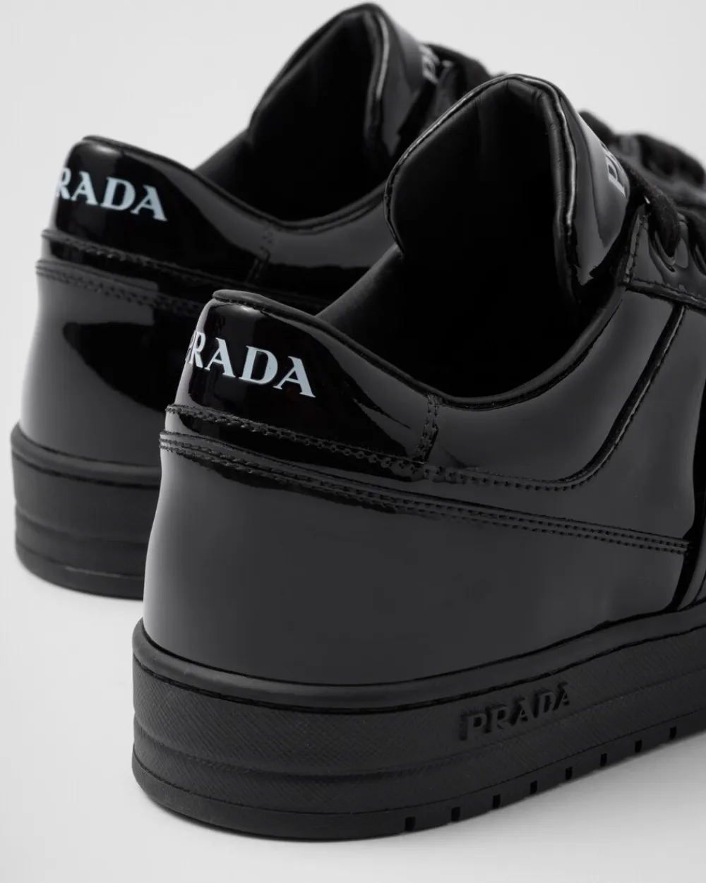Hombre Prada ZAPATILLAS DEPORTIVAS^Zapatillas Downtown De Charol