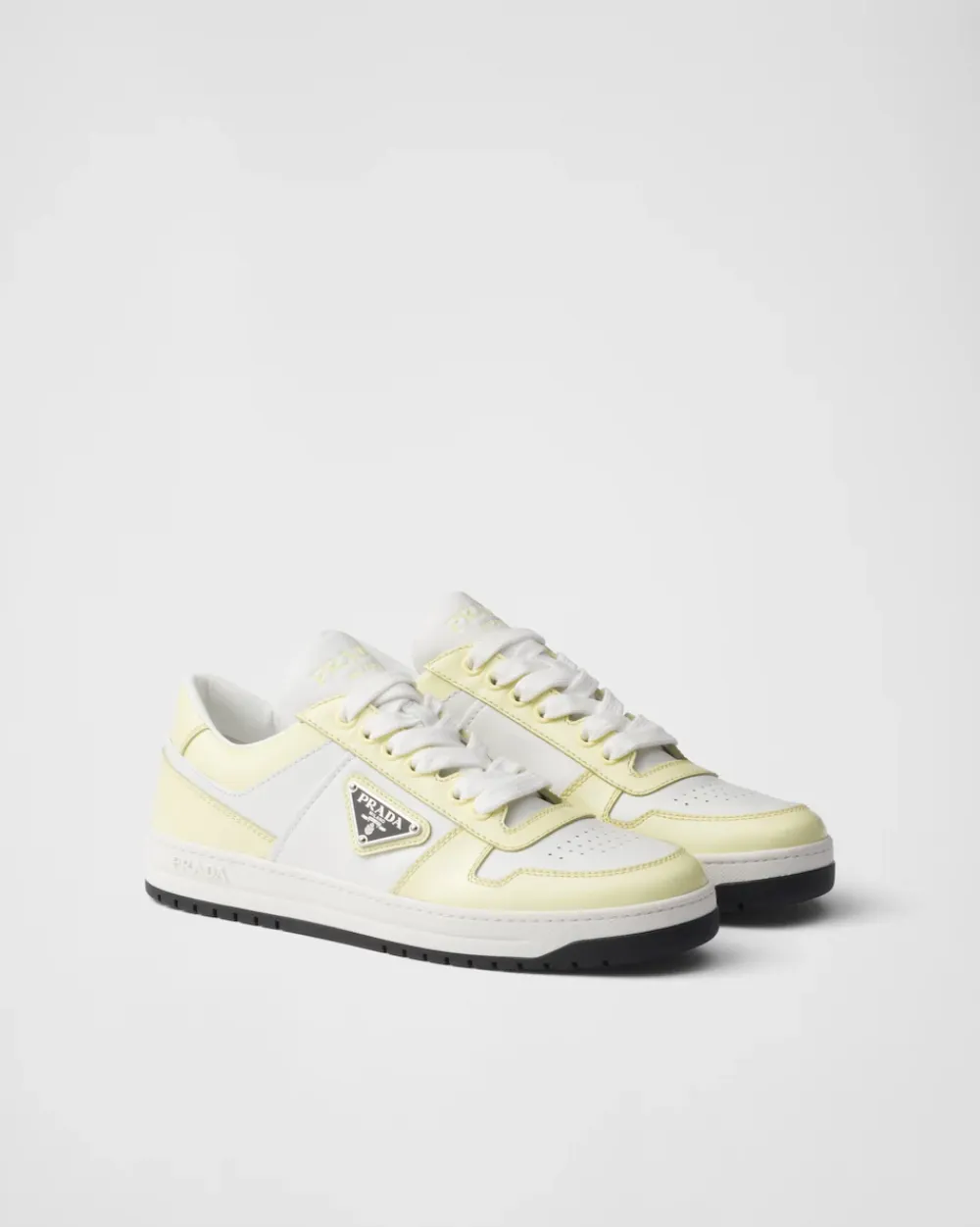 Mujer Prada ZAPATILLAS DEPORTIVAS^Zapatillas Downtown De Piel