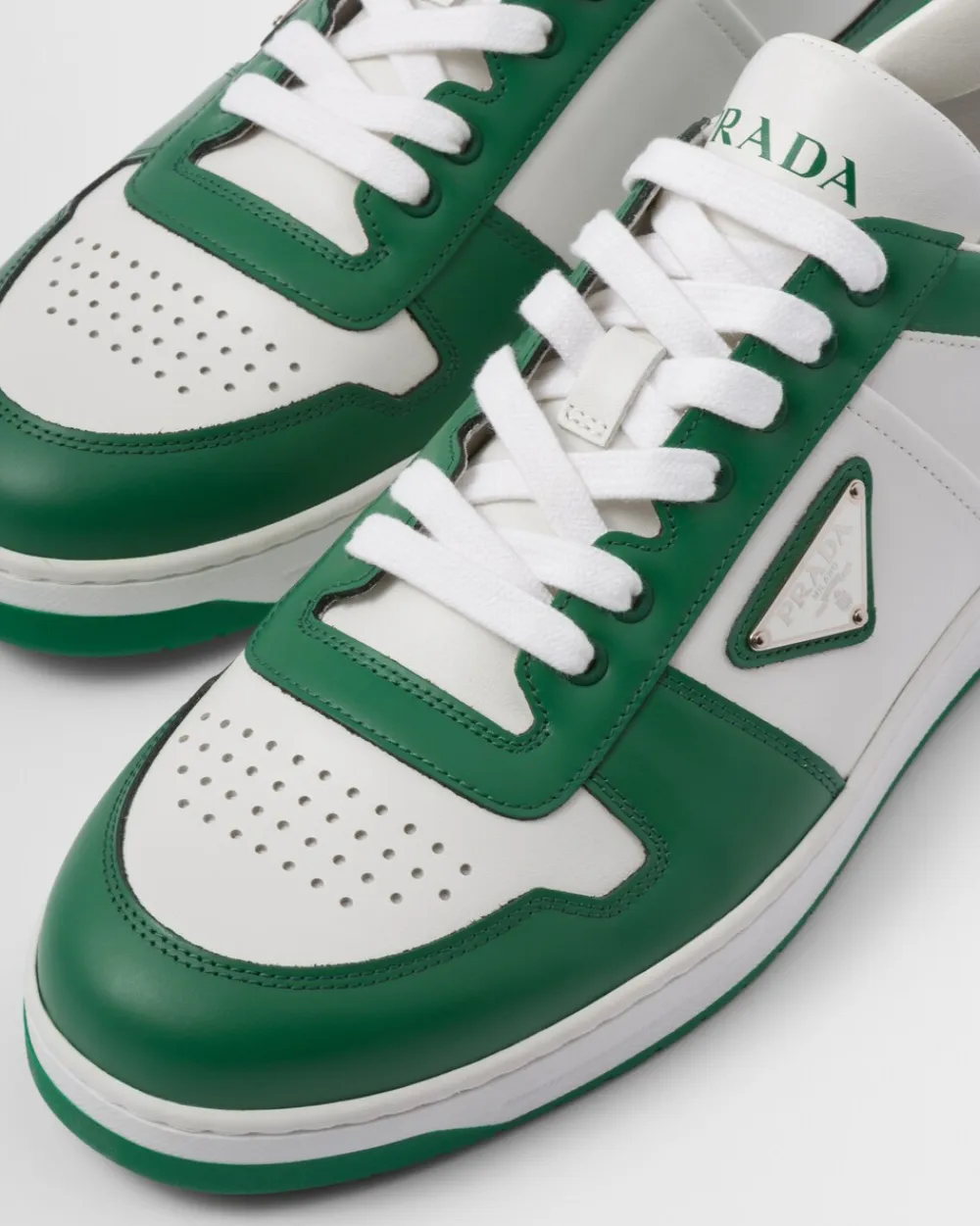 Hombre Prada ZAPATILLAS DEPORTIVAS^Zapatillas Downtown De Piel