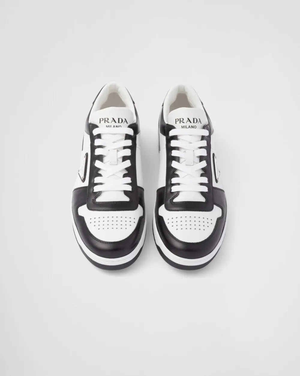 Hombre Prada ZAPATILLAS DEPORTIVAS^Zapatillas Downtown De Piel