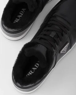 Hombre Prada ZAPATILLAS DEPORTIVAS^Zapatillas Downtown De Piel