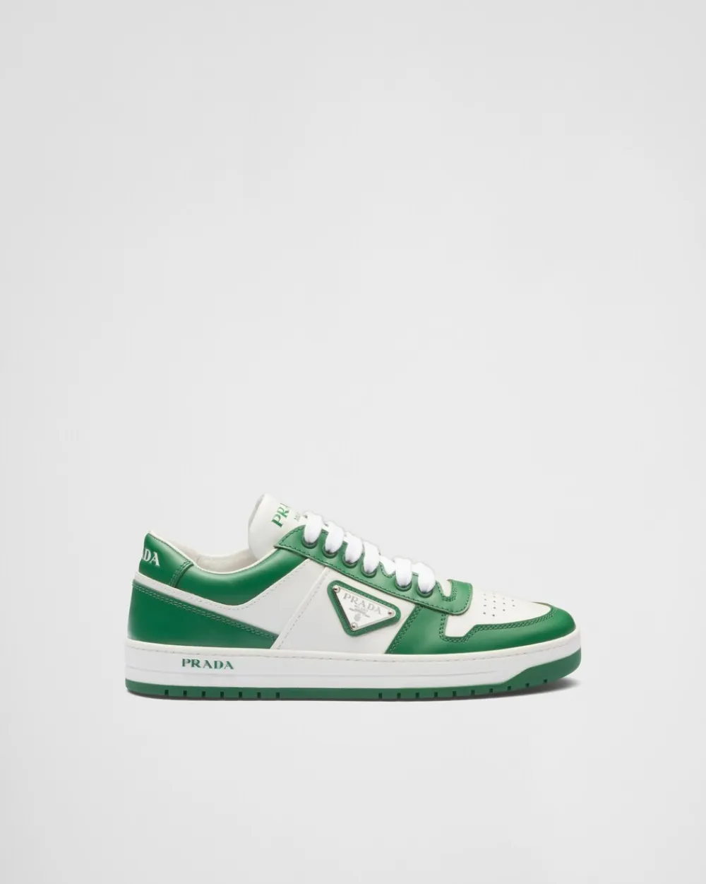 Mujer Prada ZAPATILLAS DEPORTIVAS^Zapatillas Downtown De Piel Perforada