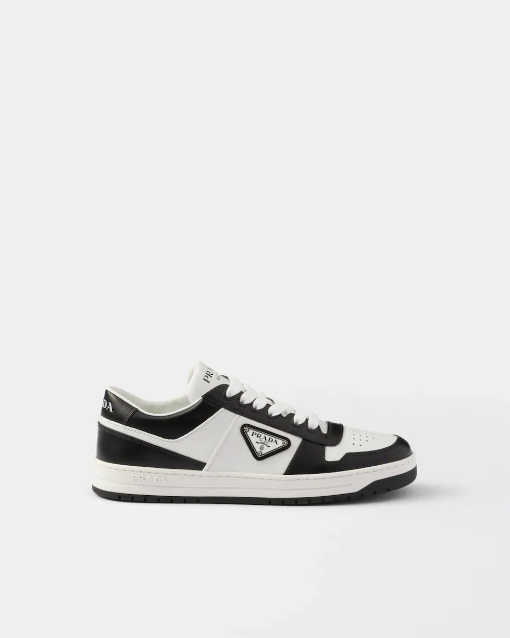 Mujer Prada ZAPATILLAS DEPORTIVAS^Zapatillas Downtown De Piel Perforada