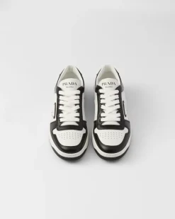 Mujer Prada ZAPATILLAS DEPORTIVAS^Zapatillas Downtown De Piel Perforada