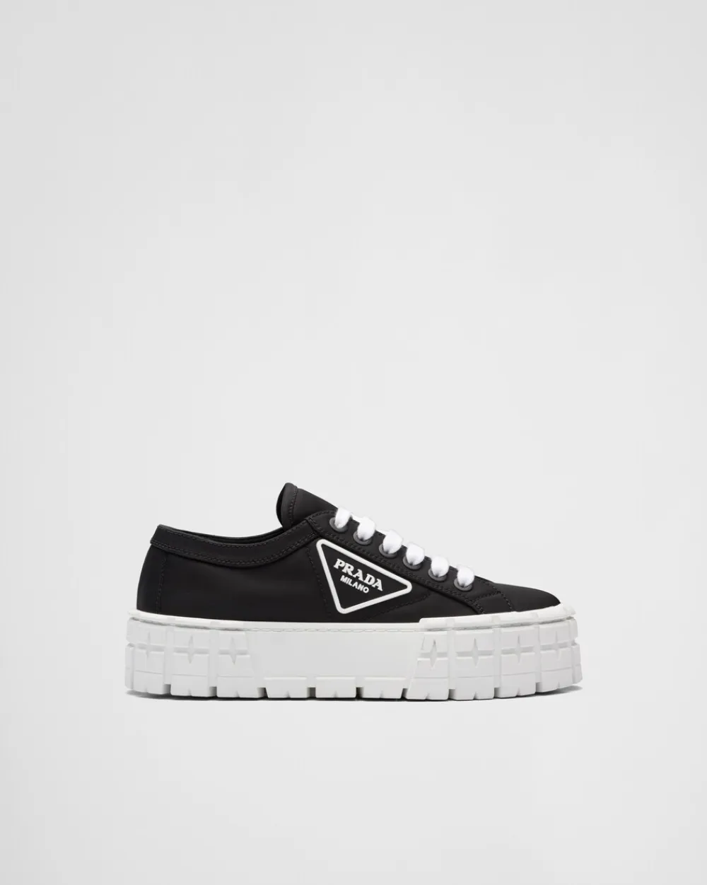Mujer Prada COLECCIÓN FEMENINA|ZAPATILLAS DEPORTIVAS^Zapatillas En Gabardina Double Wheel De Re-nylon