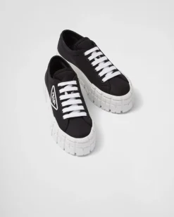 Mujer Prada COLECCIÓN FEMENINA|ZAPATILLAS DEPORTIVAS^Zapatillas En Gabardina Double Wheel De Re-nylon