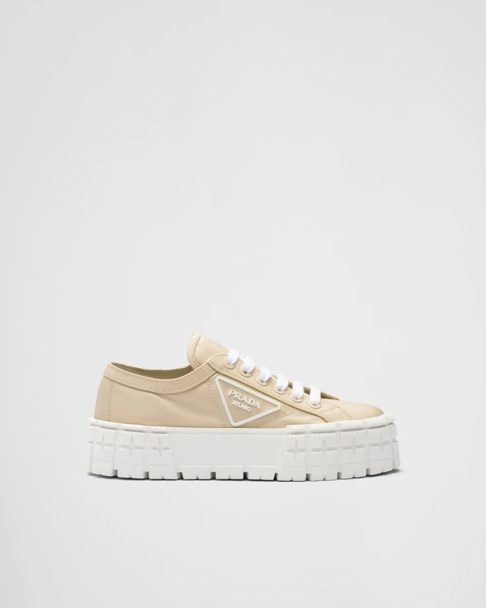 Mujer Prada COLECCIÓN FEMENINA|ZAPATILLAS DEPORTIVAS^Zapatillas En Gabardina Double Wheel De Re-nylon