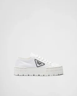 Mujer Prada COLECCIÓN FEMENINA|ZAPATILLAS DEPORTIVAS^Zapatillas En Gabardina Double Wheel De Re-nylon