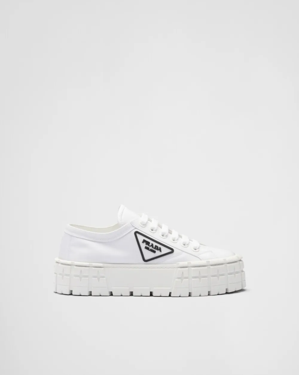 Mujer Prada COLECCIÓN FEMENINA|ZAPATILLAS DEPORTIVAS^Zapatillas En Gabardina Double Wheel De Re-nylon