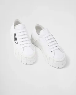 Mujer Prada COLECCIÓN FEMENINA|ZAPATILLAS DEPORTIVAS^Zapatillas En Gabardina Double Wheel De Re-nylon
