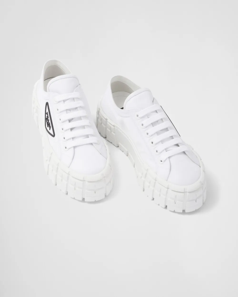 Mujer Prada COLECCIÓN FEMENINA|ZAPATILLAS DEPORTIVAS^Zapatillas En Gabardina Double Wheel De Re-nylon