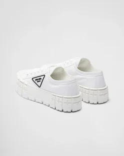 Mujer Prada COLECCIÓN FEMENINA|ZAPATILLAS DEPORTIVAS^Zapatillas En Gabardina Double Wheel De Re-nylon