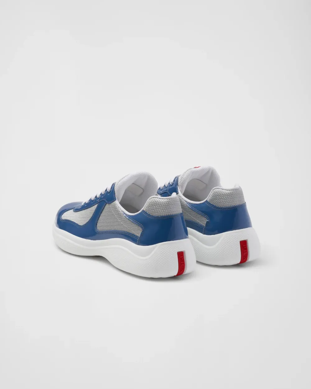 Hombre Prada ZAPATILLAS DEPORTIVAS^Zapatillas America's Cup De Charol Y Tejido Técnico