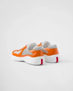 Hombre Prada AMERICA'S CUP|ZAPATILLAS DEPORTIVAS^Zapatillas America's Cup De Charol Y Tejido Técnico