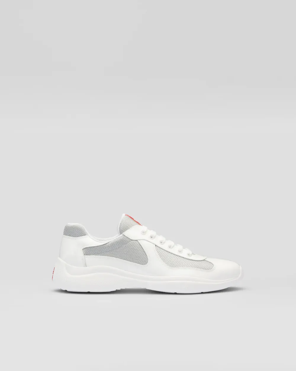 Hombre Prada ZAPATOS|ZAPATILLAS DEPORTIVAS^Zapatillas America's Cup De Charol Y Tejido Técnico