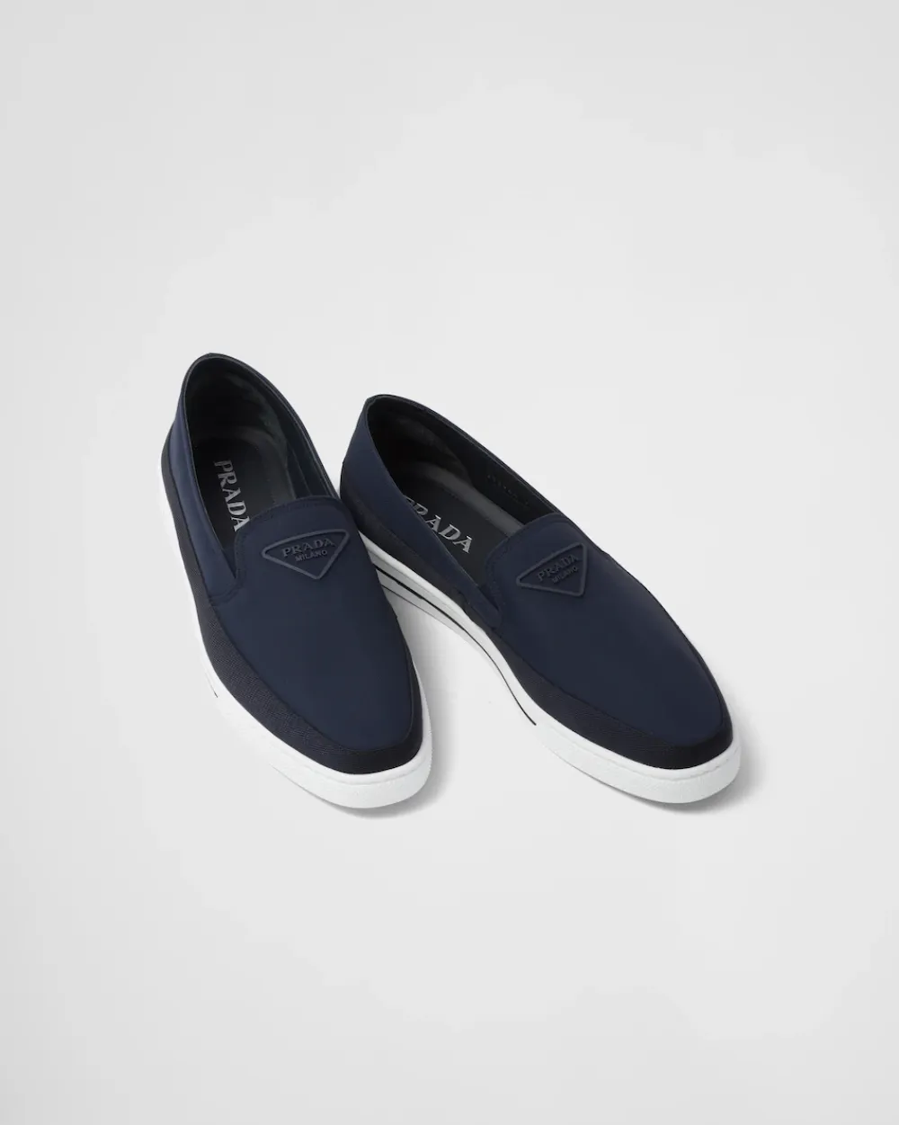Hombre Prada COLECCIÓN MASCULINA|MOCASINES^Zapatillas Sin Cordones De Re-nylon