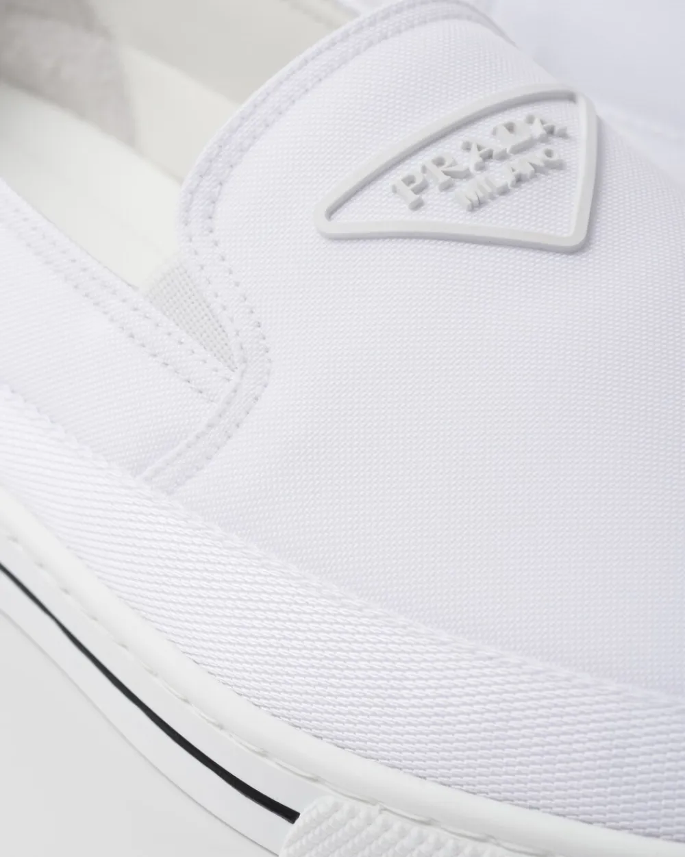 Hombre Prada COLECCIÓN MASCULINA|MOCASINES^Zapatillas Sin Cordones De Re-nylon