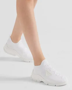 Mujer Prada ZAPATILLAS DEPORTIVAS^Zapatillas Tipo Calcetín De Punto