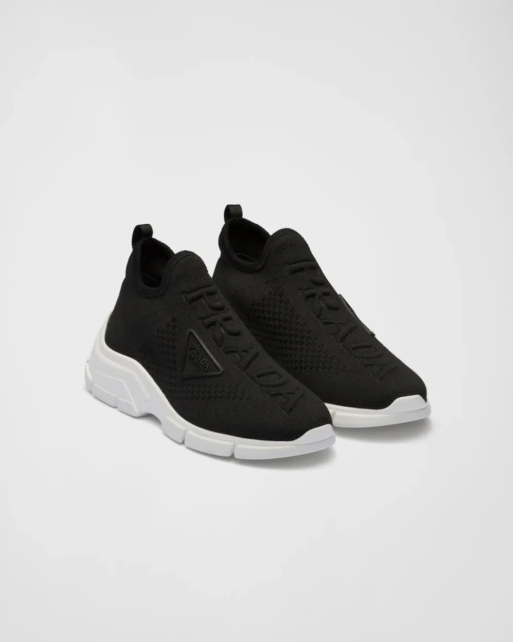 Mujer Prada ZAPATILLAS DEPORTIVAS^Zapatillas Tipo Calcetín De Punto