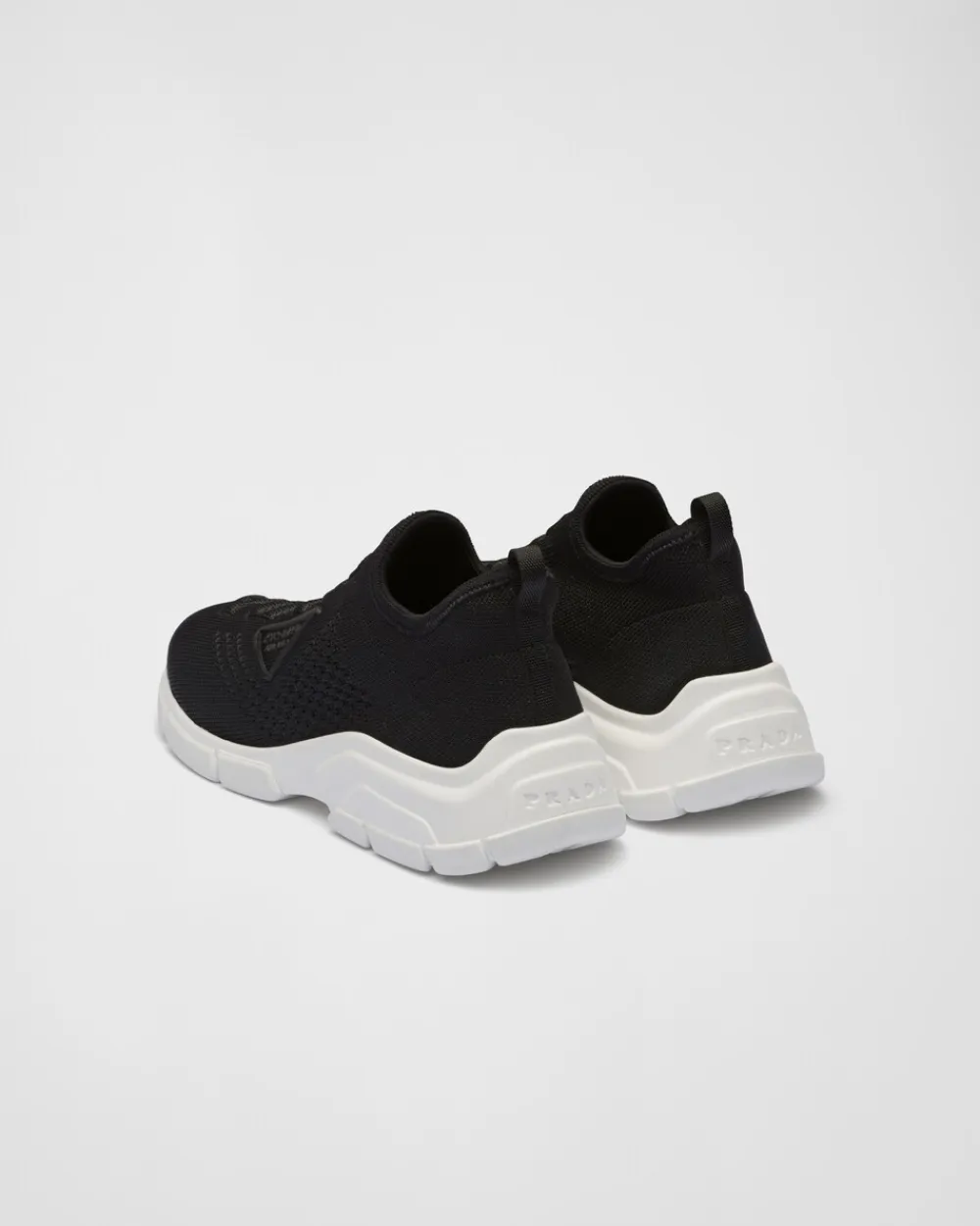 Mujer Prada ZAPATILLAS DEPORTIVAS^Zapatillas Tipo Calcetín De Punto