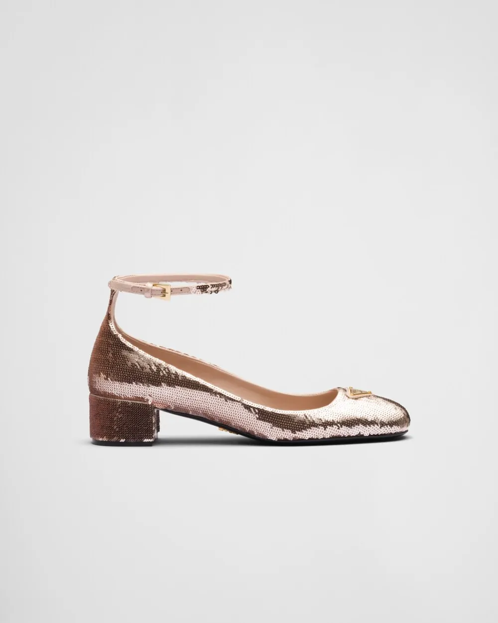 Mujer Prada ZAPATOS DE SALÓN Y BAILARINAS^Zapato De Salón De Satén Con Lentejuelas