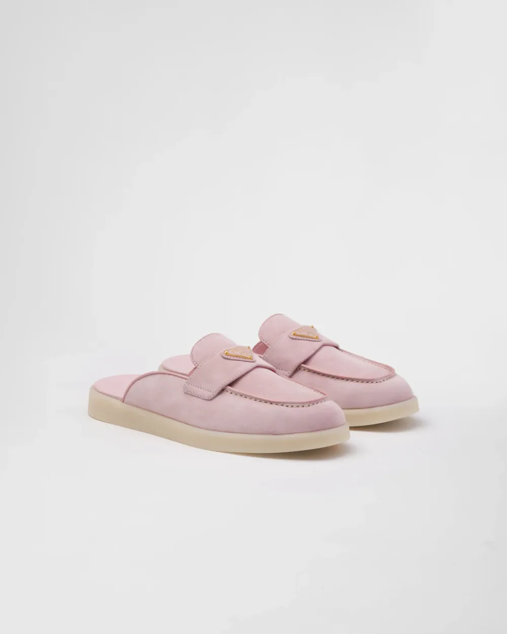 Mujer Prada MOCASINES^Zapatos De Ante Sin Talón