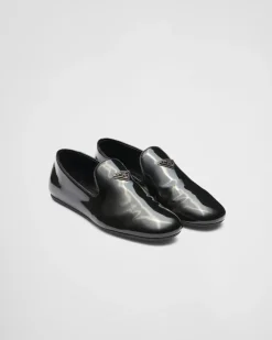 Hombre Prada MOCASINES^Zapatos De Charol Sin Cordones