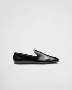 Hombre Prada MOCASINES^Zapatos De Charol Sin Cordones