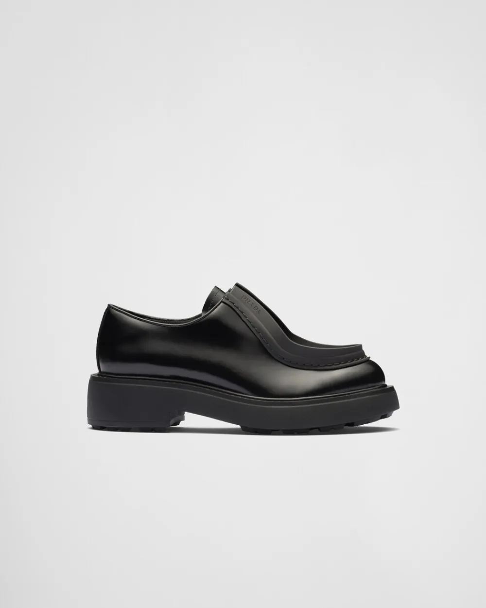Mujer Prada ZAPATOS CON CORDONES^Zapatos De Piel Cepillada Con Cordones