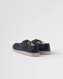 Hombre Prada MOCASINES^Zapatos De Piel Con Cordones